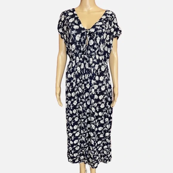 beach by exist maxi dress Beach Maxi Dress With Sleeves main image 0
